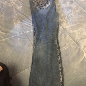 Boot cut jeans